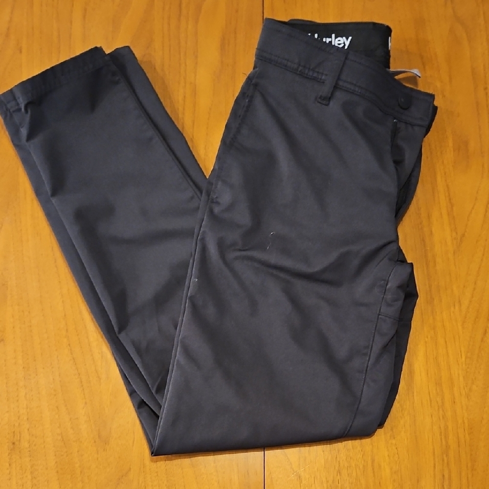 Hurley Men's Black Stretch Chinos